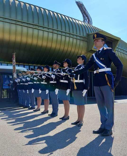 La festa della polizia al Museo Pecci