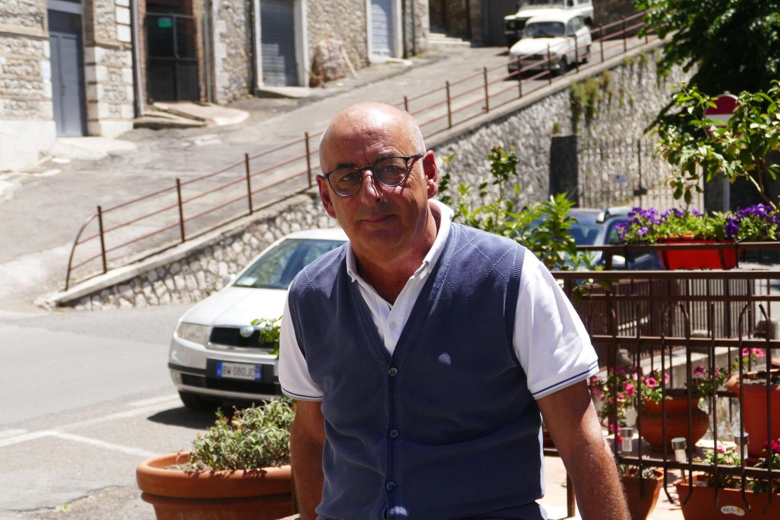 Mirco Morini, sindaco di Manciano dal 2017 (Foto Enzo Russo)