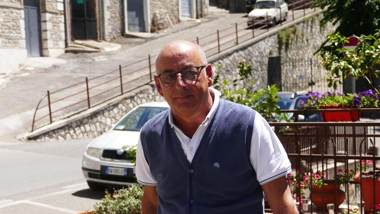 Mirco Morini, sindaco di Manciano dal 2017 (Foto Enzo Russo)