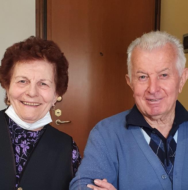 Pavullo Anniversario da record per Teresa e Giorgio: sono sposati da 66 anni