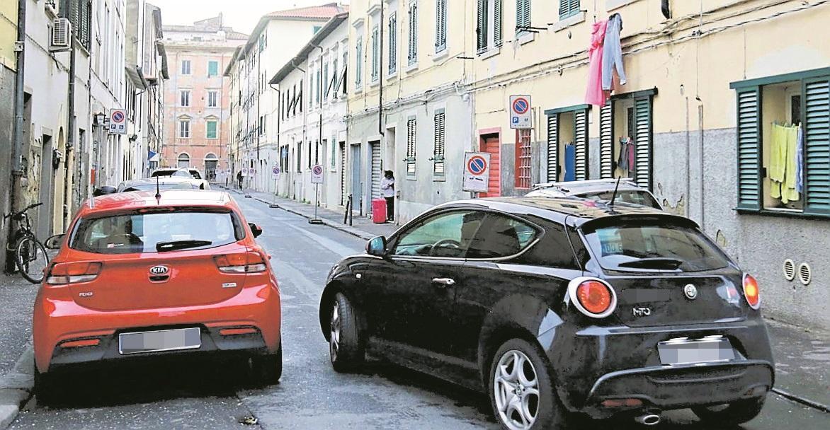 Una veduta di via Sproni, vicino a piazza XX Settembre