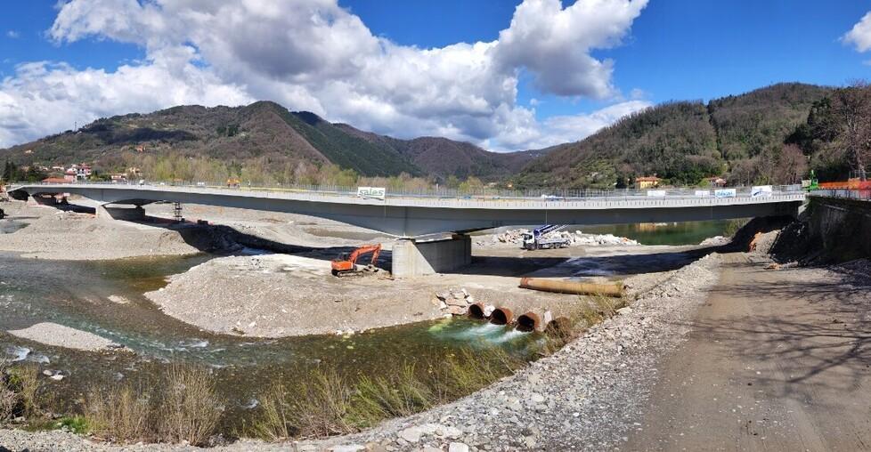 Il nuovo ponte di Albiano Magra