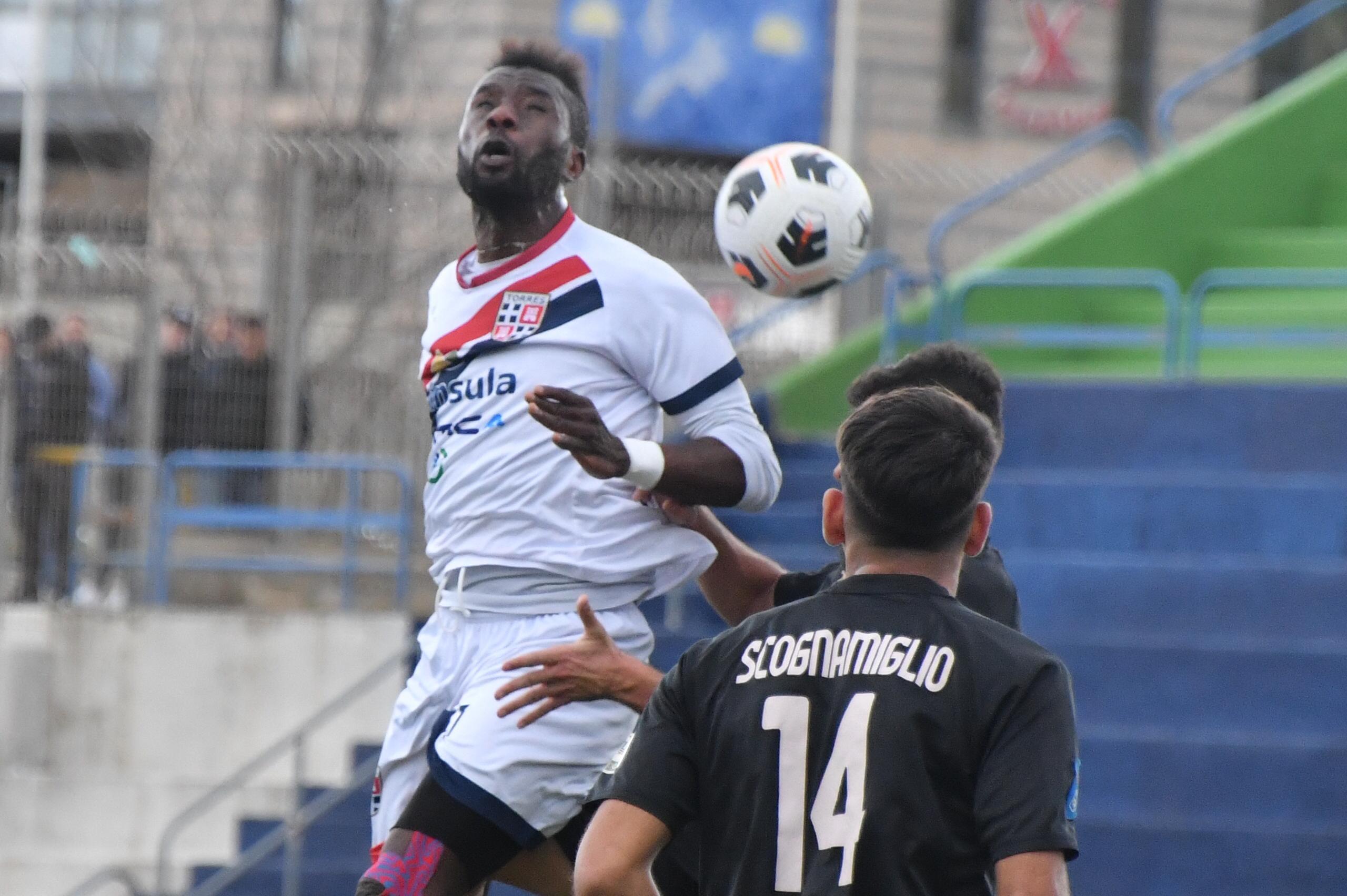 Diakite autore del secondo gol in casa della Vis Artena