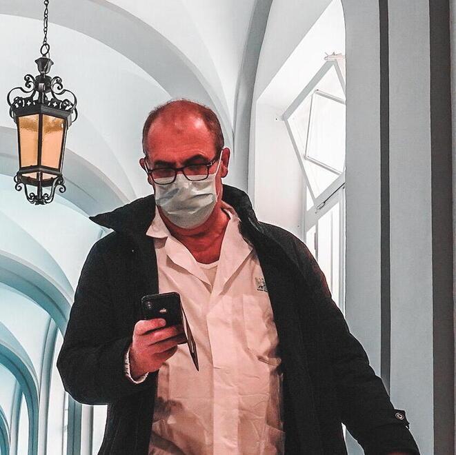 Il primario di malattie infettive dell'ospedale di Livorno, Spartaco Sani (Foto archivio Marzi)