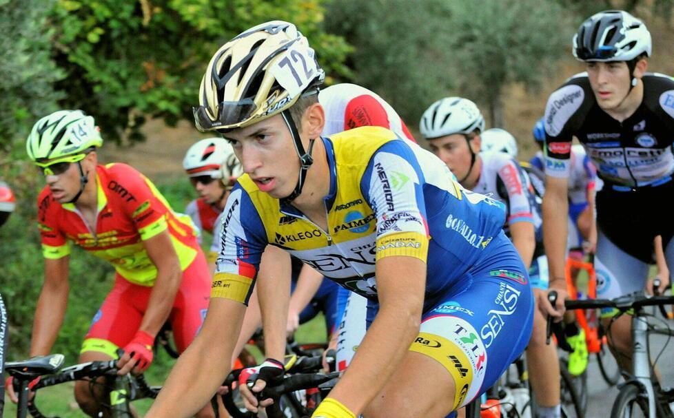 Michael Antonelli impegnato in una gara