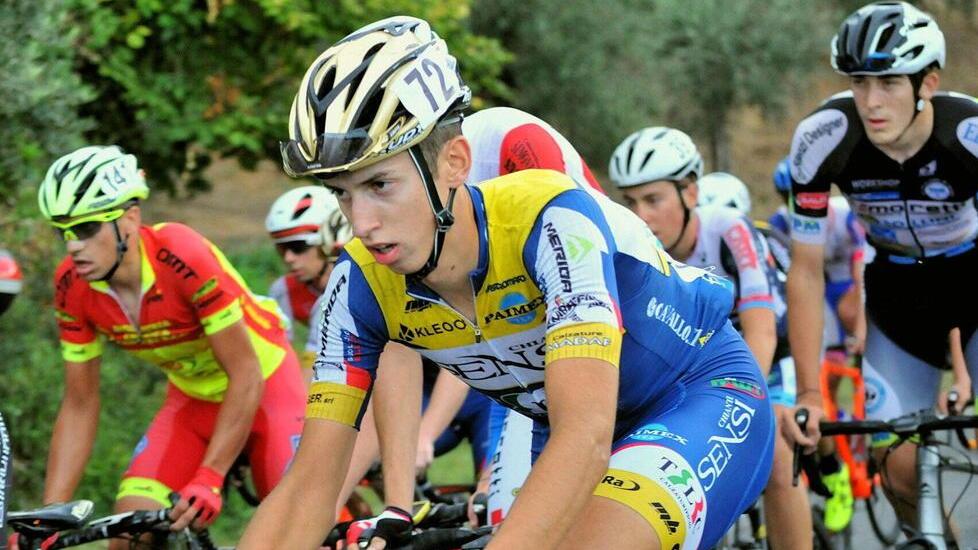 Michael Antonelli impegnato in una gara