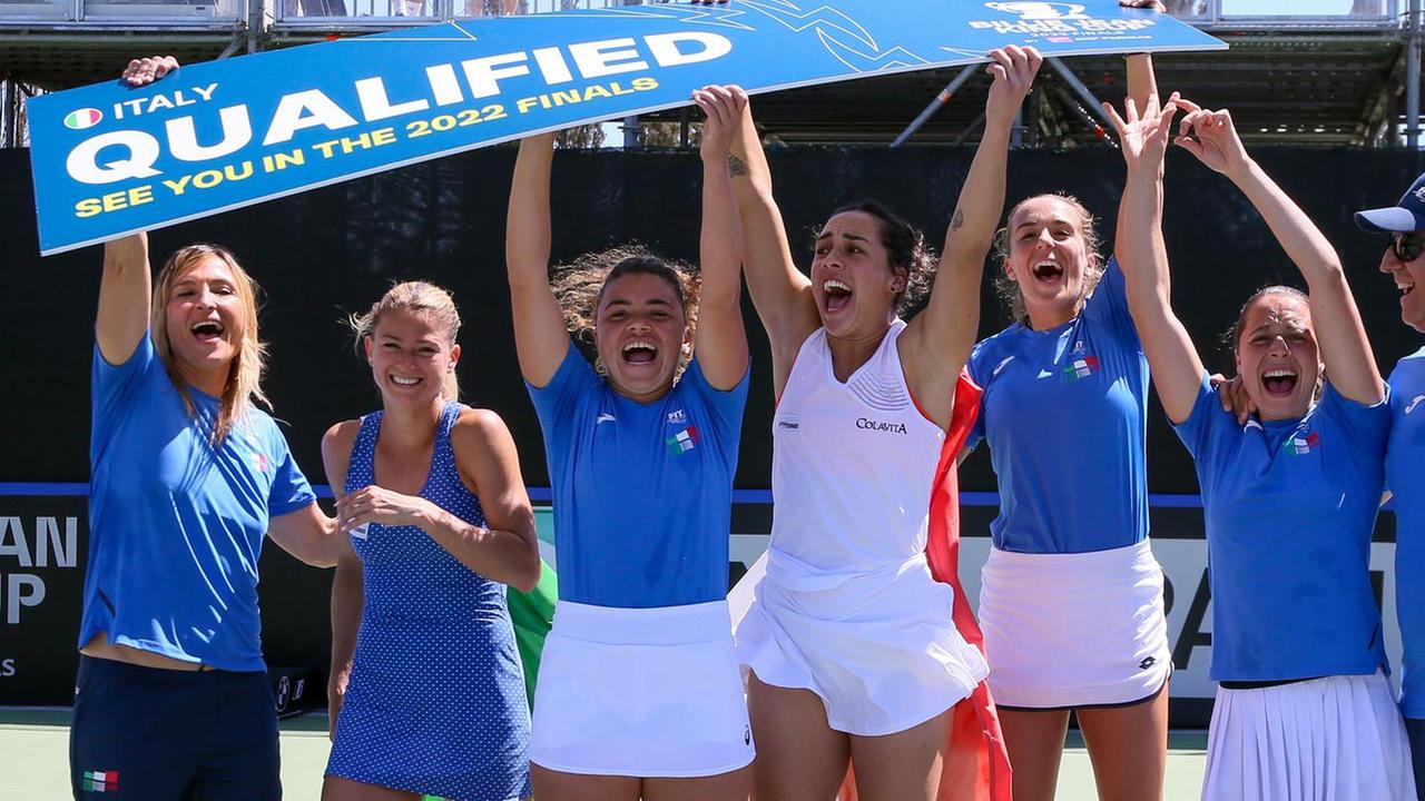 Tennis: trionfo italiano, trionfo sardo
