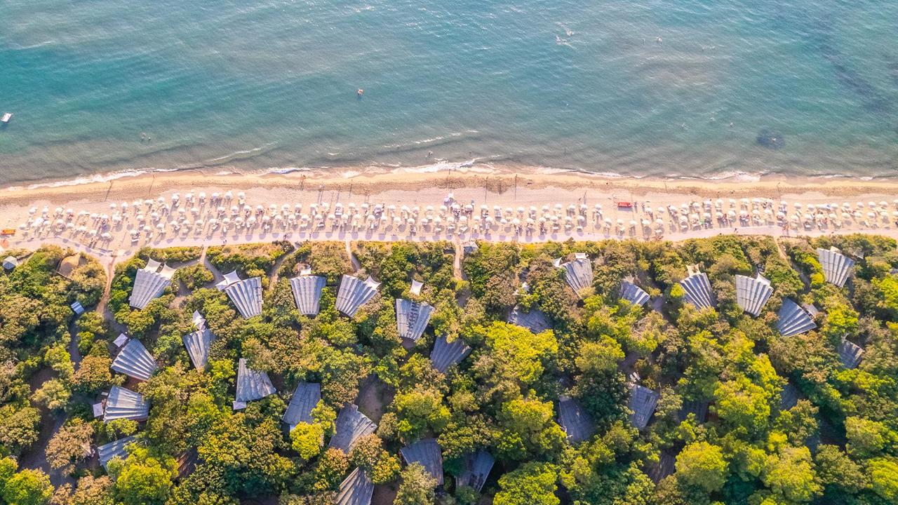 Una veduta del villaggio turistico Riva degli Etruschi a San Vincenzo
