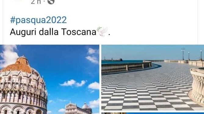 Auguri della Regione vetrina di province, ma c’è Massa Marittima e non Massa-Carrara
