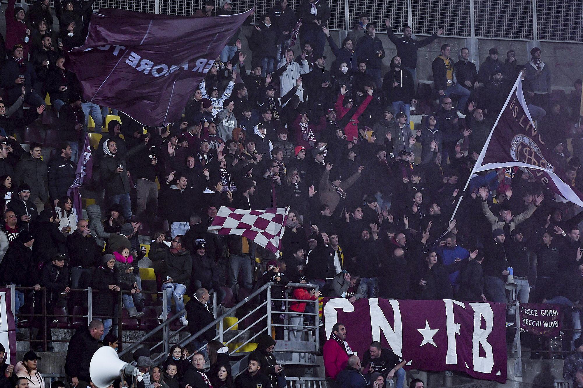 Il Livorno si gioca l'accesso al campionato di Serie D (Foto Masini/Silvi)