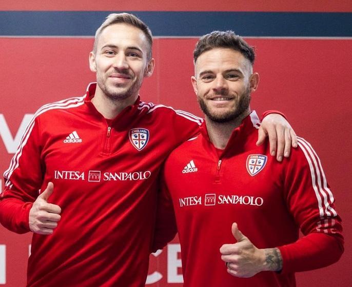 Dopo Rog, a sinistra, il Cagliari recupererà presto anche Nandez