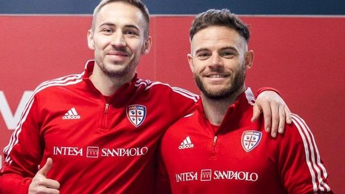 Dopo Rog, a sinistra, il Cagliari recupererà presto anche Nandez