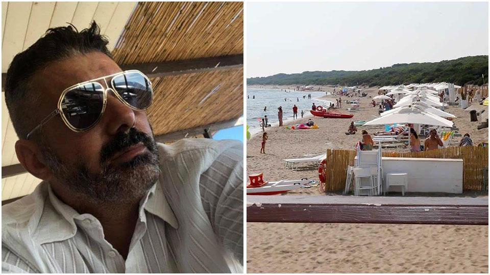 Daniele Avvento e il suo stabilimento all'Argentario