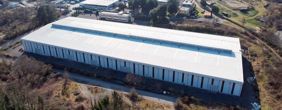 Il nuovo stabilimento di Matec che sarà inaugurato oggi a Mulazzo per la produzione e realizzazione di macchine e impianti ad alta tecnologia per cave e miniere