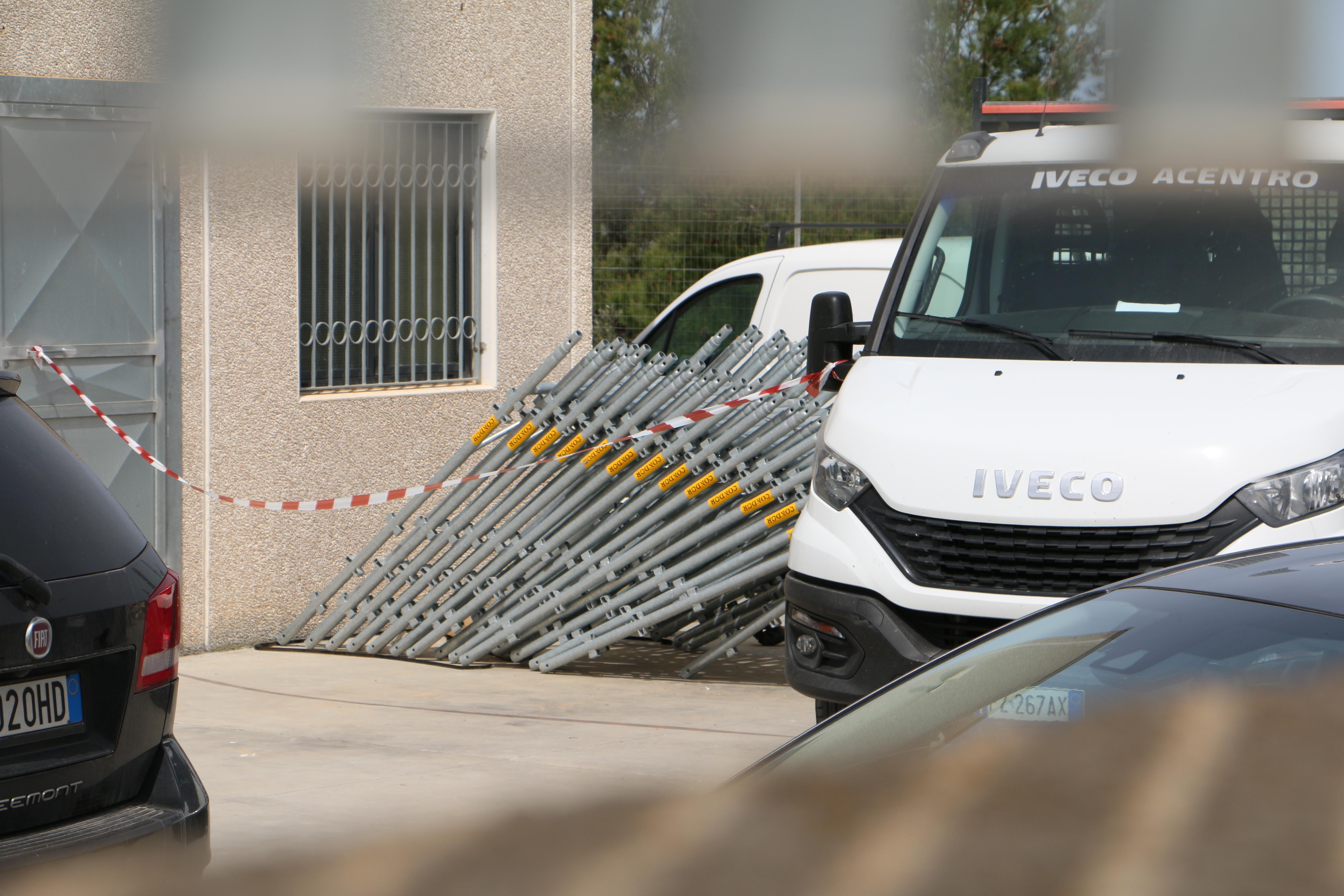 Il cantiere dove è avvenuta la tragedia