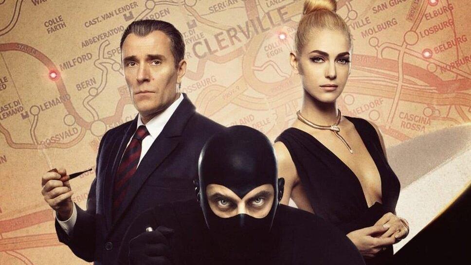 Una locandina del film “Diabolik” dei Manetti Bros