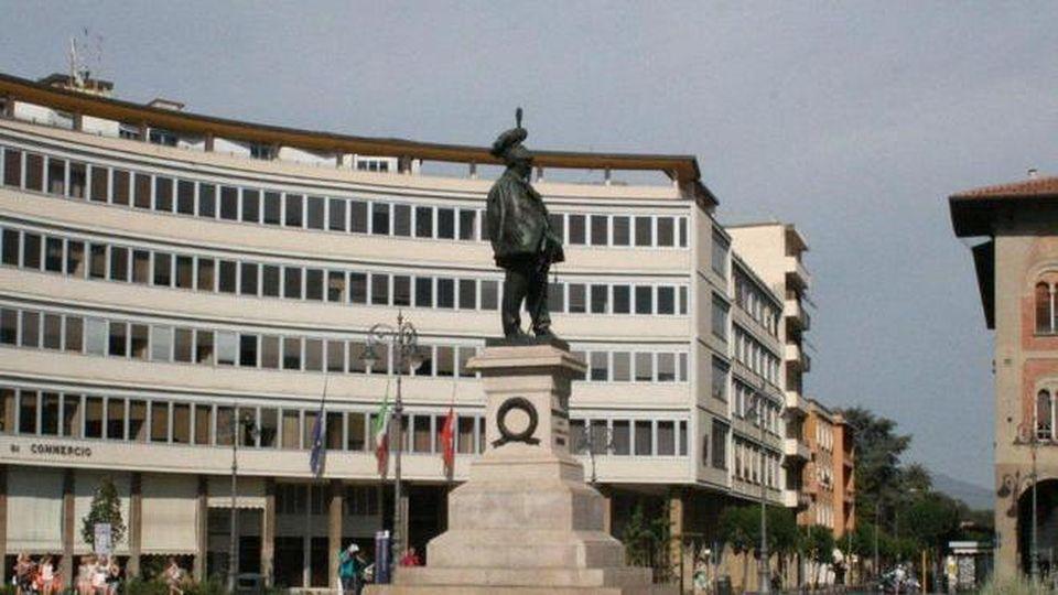 La statua di Vittorio Emanuele II