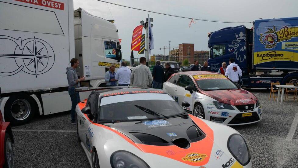 Bolidi in mostra durante una Expo motori del passato