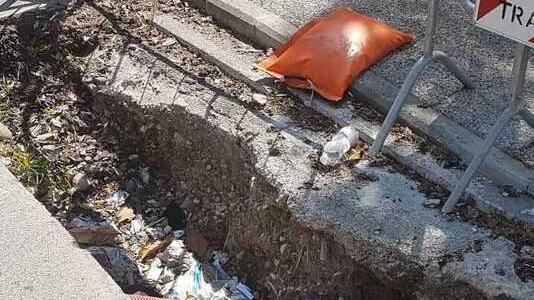 La voragine a San Concordio