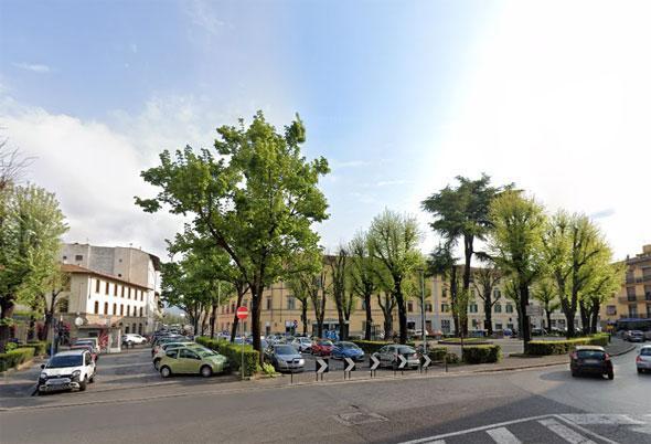Piazza Pier Vettori, a Firenze: sarà oggetto di un piano di restyling