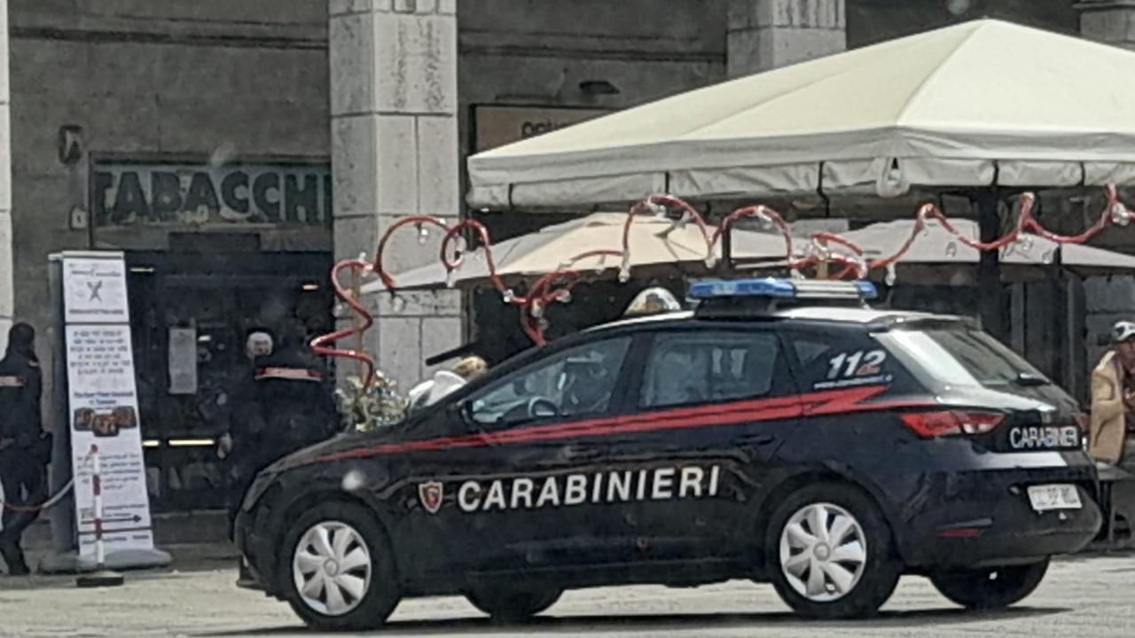 Una pattuglia dei carabinieri