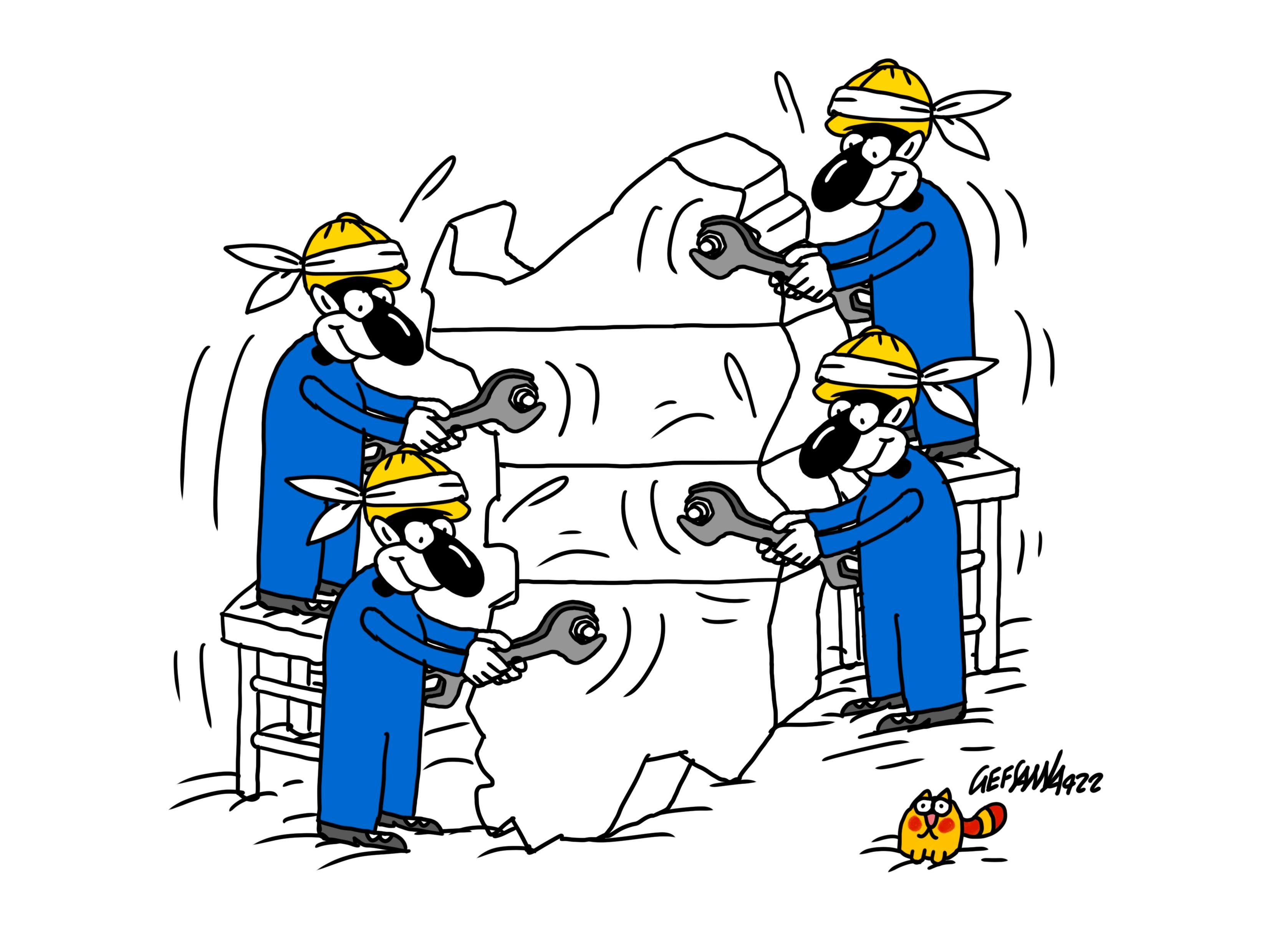 La vignetta di Gef: la Sardegna che lavora tiene nonostante il Covid 