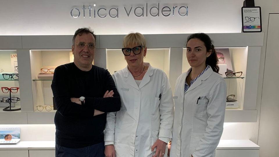 Da sinistra Davide Calabri, Paola Badalassi e Alessia Andriuolo