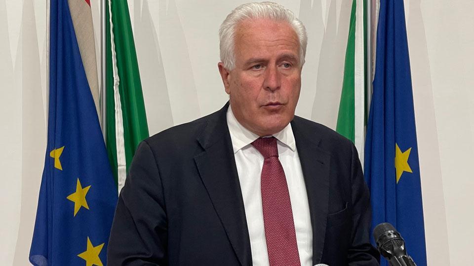 Il presidente Giani