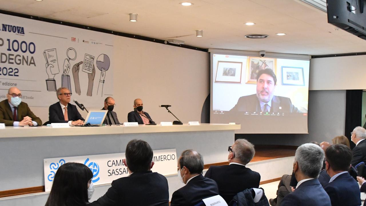 La presentazione di Top 1000 Sardegna 2022 alla Camera di Commercio di Sassari