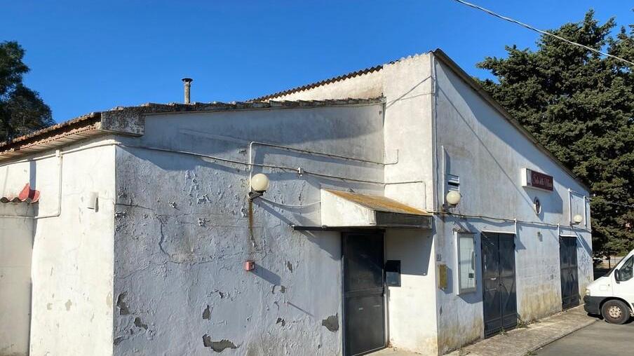 L’esterno della Sala della musica a Venturina Terme
