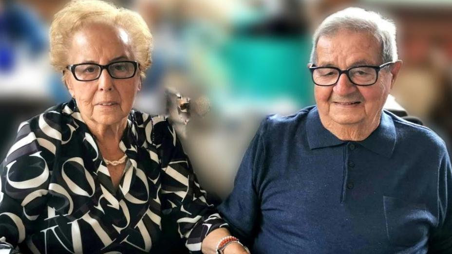Paolo Femori con la moglie Maria Paola Marsili