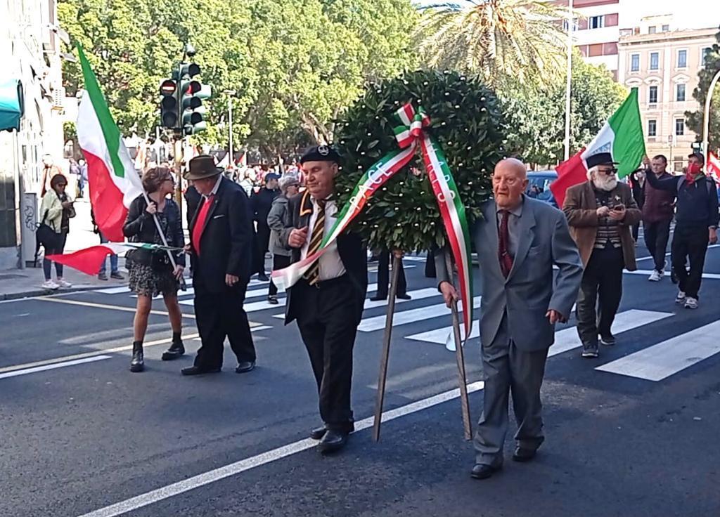Il corteo a Cagliari (foto Mario Rosas)