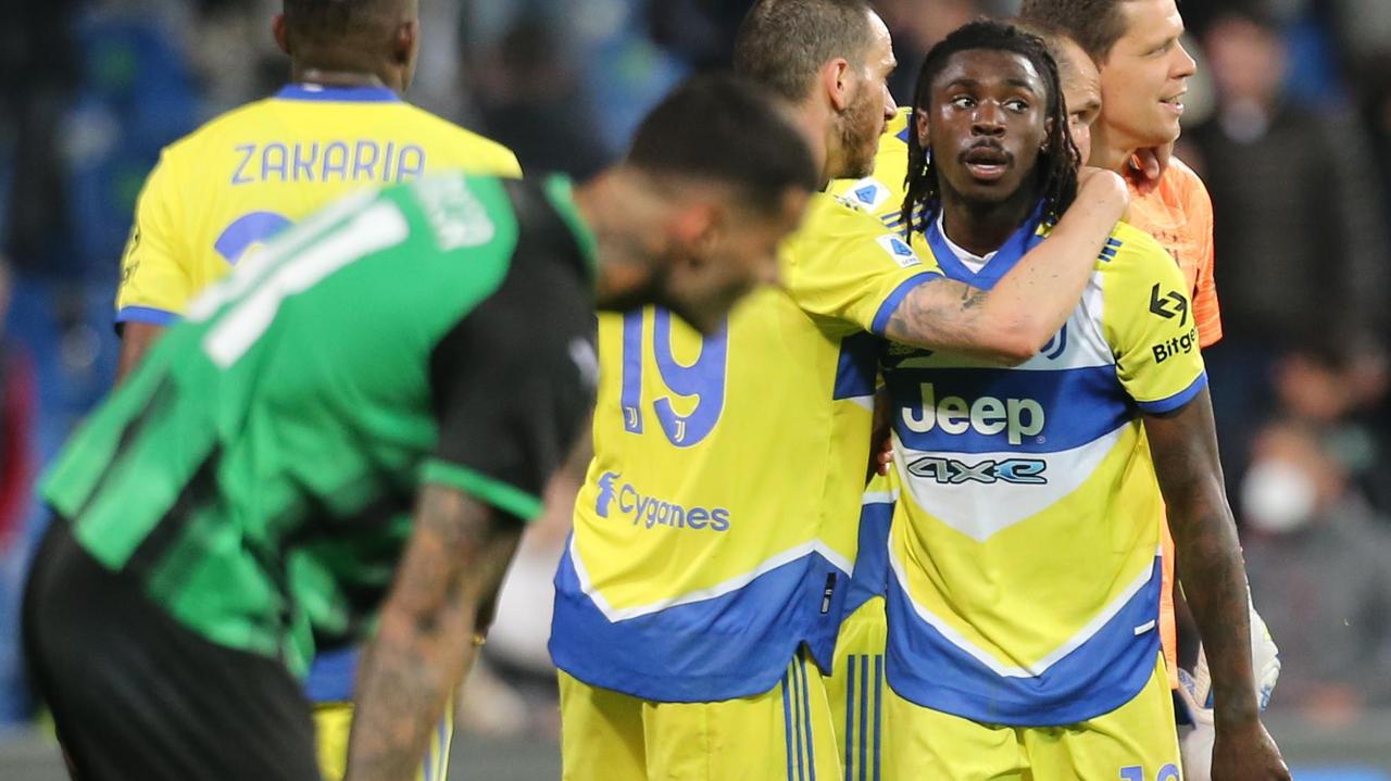 Il Sassuolo perde e s’arrabbia, al Mapei è festa Juve