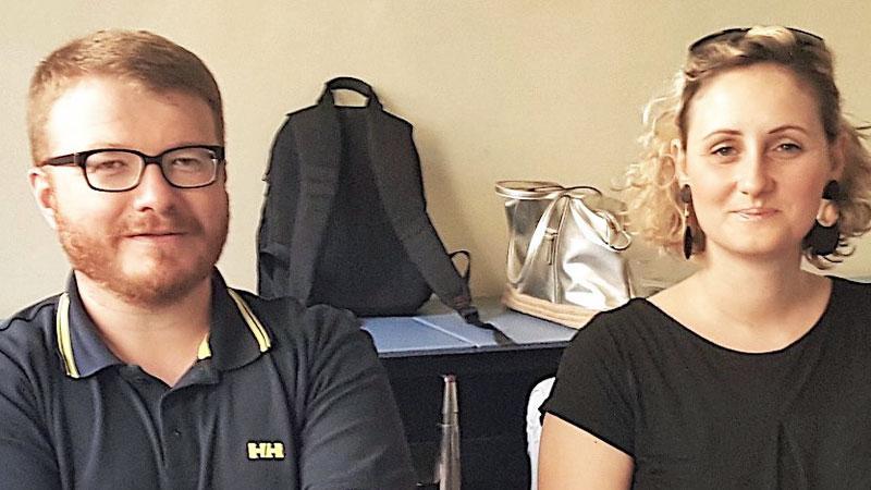Il sindaco Giovanni Morganti e l’assessora al bilancio Maria Lucarini