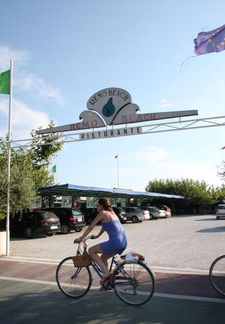 L’ingresso del Remo Beach Club