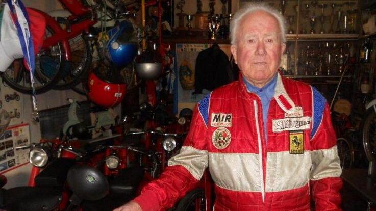 Florio Monti “medico” dei motori festeggia 100 anni insieme al paese