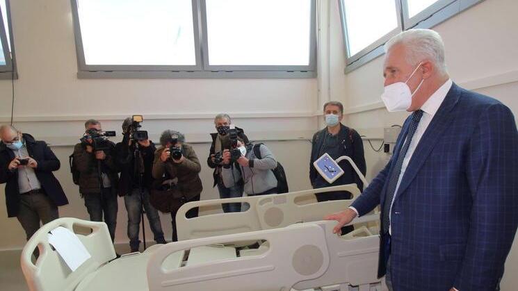 L’ex Creaf quando venne inaugurato come ospedale