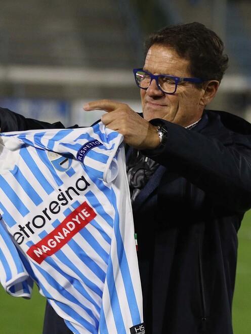 Fabio Capello a Ferrara. La sua presenza ulteriore motivo per infondere carica 