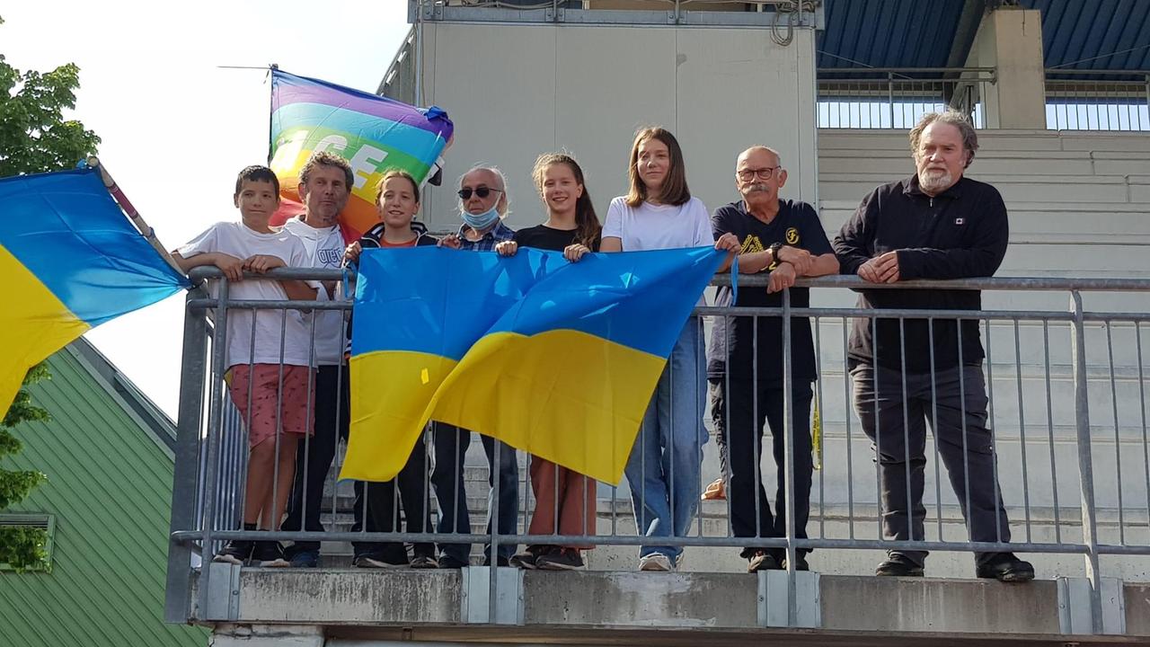 Modena. Quattro ragazzi dall’Ucraina in pista con la Fratellanza