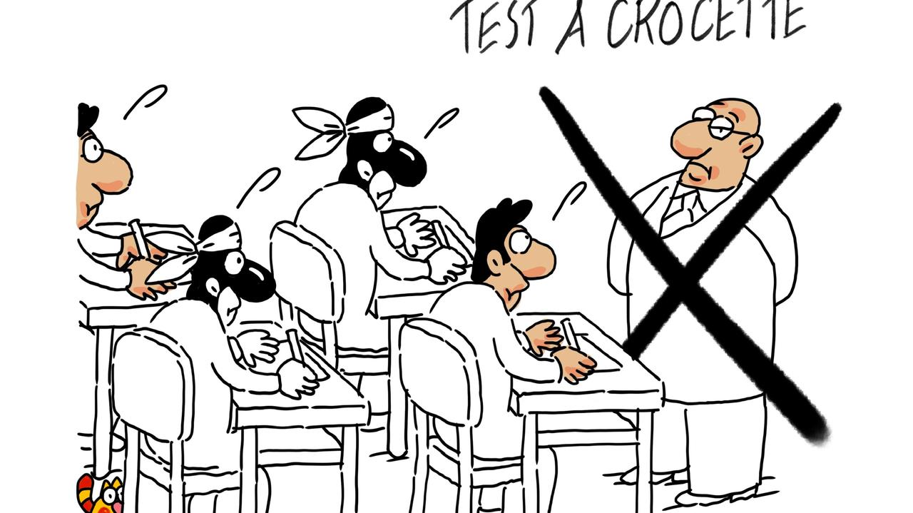 La vignetta di Gef: concorso insegnanti, il pasticcio dei test