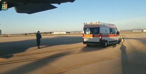 Volo salvavita per un bimbo di 4 anni da Alghero e Genova