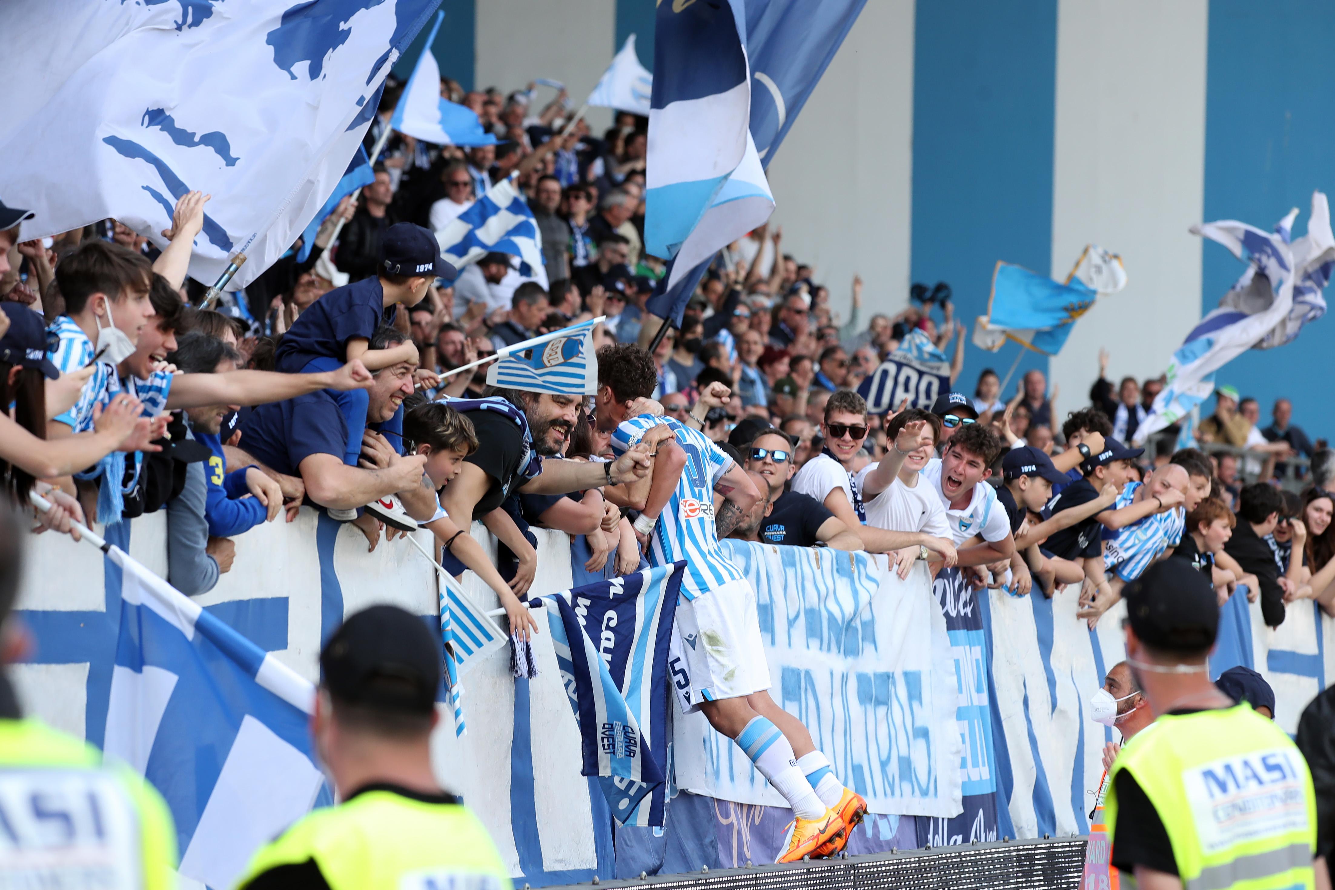 La Spal atterra il Frosinone (3-0) e resta nella serie cadetta