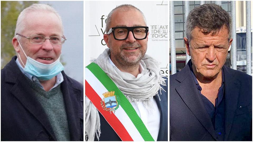 Paolo Giovannini, Matteo Franconi e Rosettano Navarra