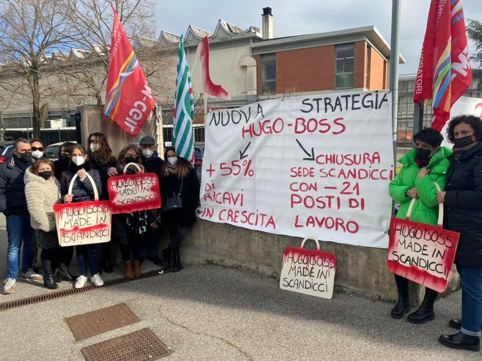 Hugo Boss, chiude lo stabilimento di Scandicci: 22 lavoratori coinvolti