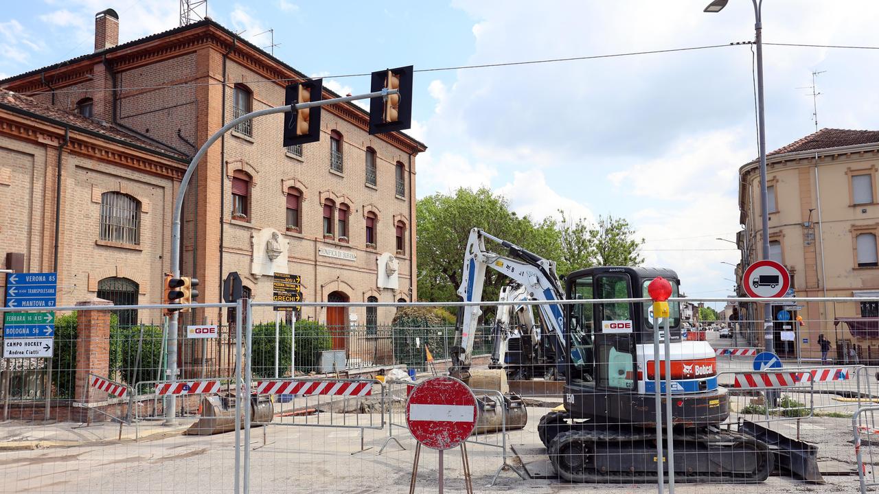 Ponte Rana a Bondeno chiuso al traffico