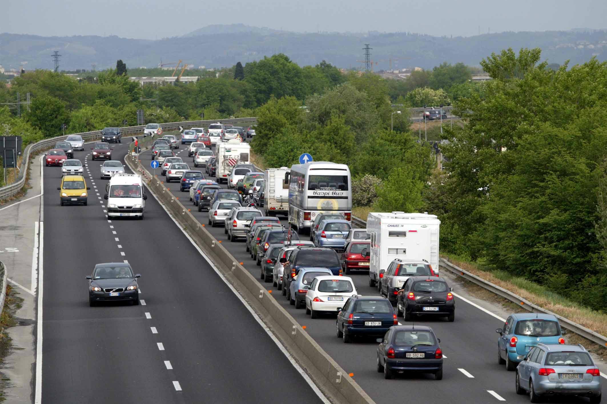 L'incidente in Fi-Pi-Li ha causato lunghe code (Foto di repertorio)