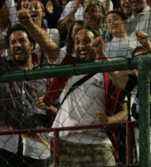 Ribechini alla vittoria scudetto 2007 (FOTO MASSIMO CAROLLA)