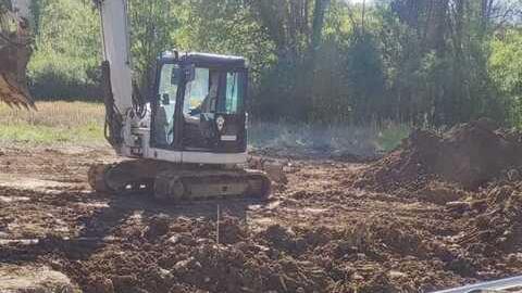 Il tratto del Rio Ralle interessato dai lavori