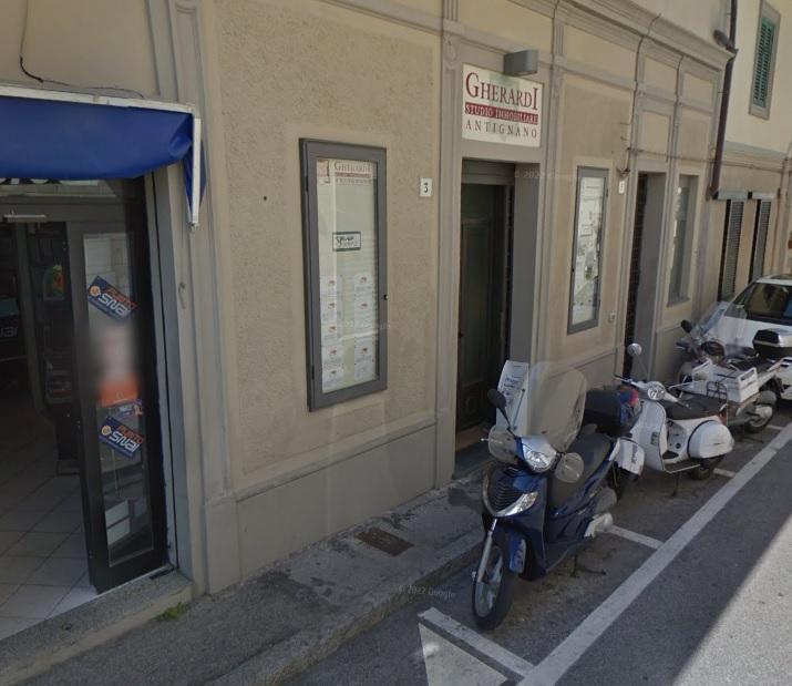 Via dei Bagni, dove è avvenuto l'incidente