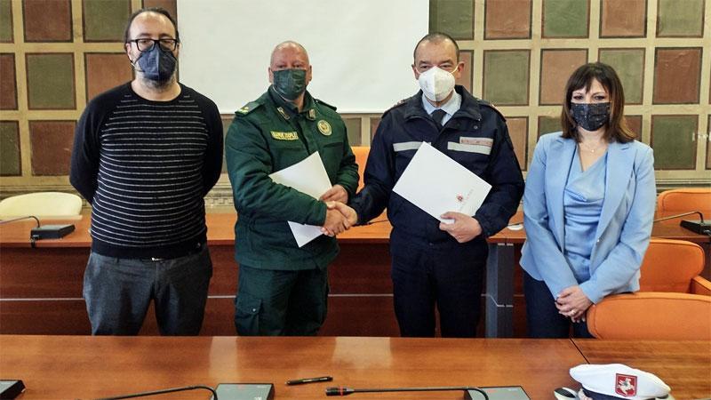 La firma della convenzione a Palazzo Gambacorti
